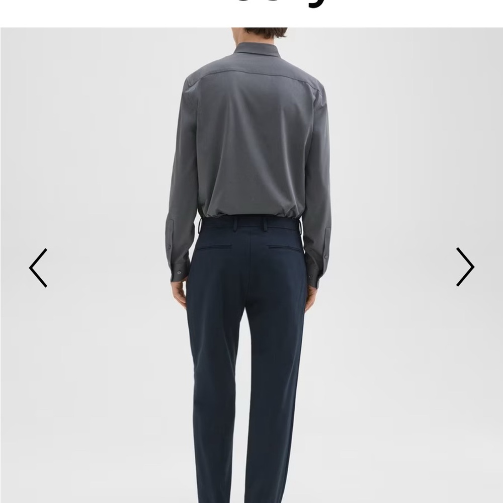 Theory men’s slacks Zaine pant in stretch cotton size 31